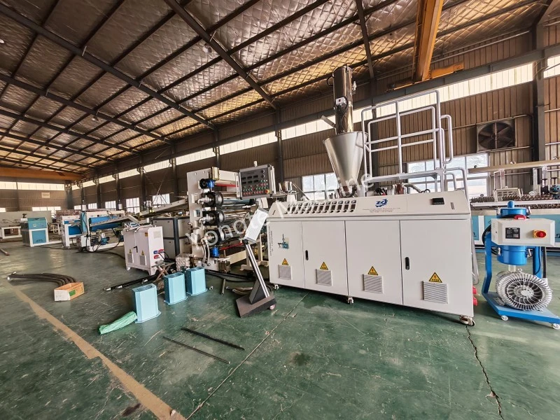 1200 mm PVC xafla meheak estrusio-lerroa