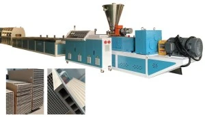 WPC Door Panel Extrusion Line Operazio Eskuliburua