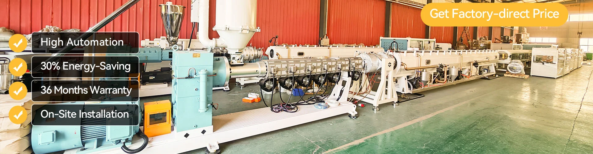 PE Pipe Produkzio Linea