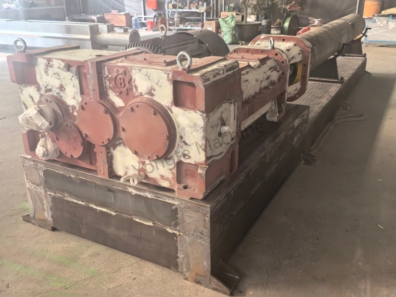 Eraginkortasun handiko torloju bikoitzeko estrusore paraleloa ekoizpenean plastikozko filmaren hondakinak birziklatzeko