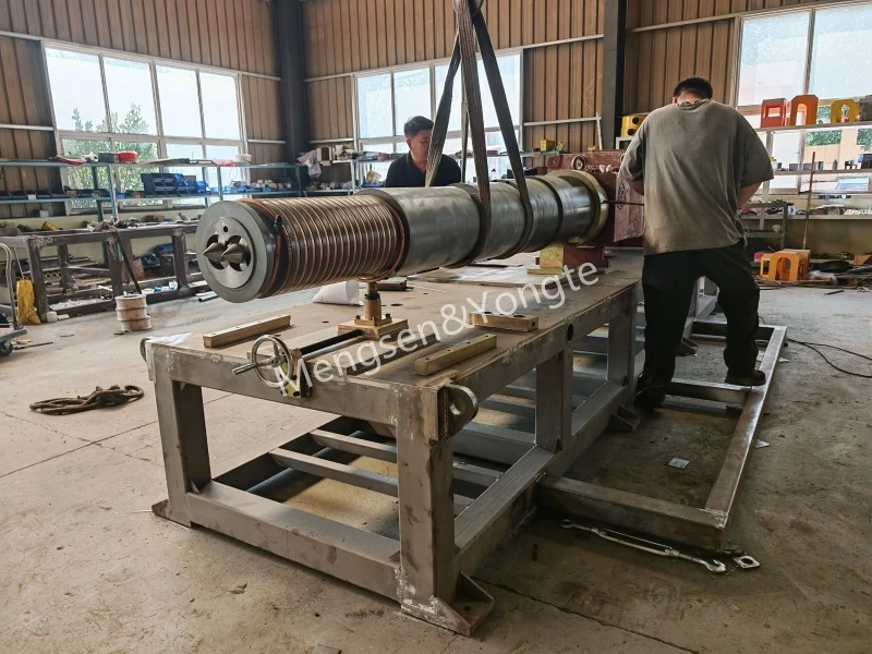 Custom 92/188 Twin-Screw Extruder konikoa instalatzea