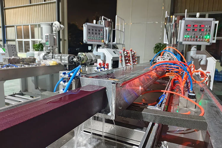 WPC Profile Complete Plant for Indian Customer