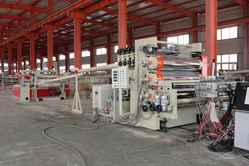 ABS plate co-extrusion line