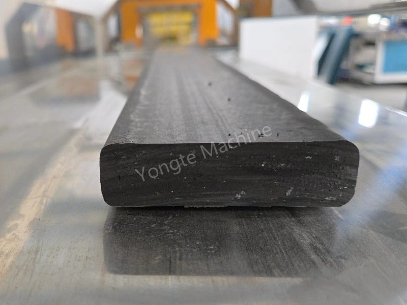 Plastic lumber machine for indian customer