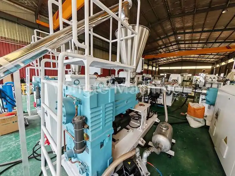 WPC Decking Ekoizpen Lerroa