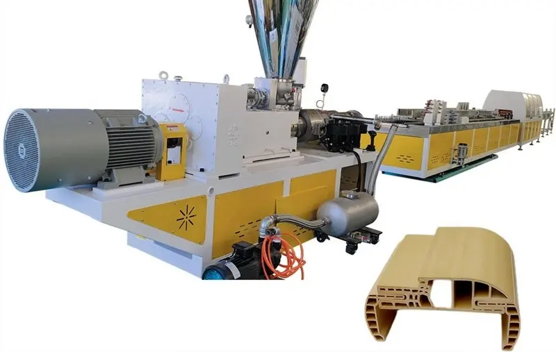WPC Door Frame Machine